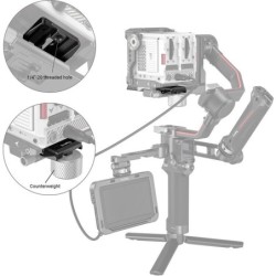 SmallRig 3158B Placa Quick Release Manfrotto DJI RS | Compra SmallRig 3158B | Precio Placa Manfrotto DJI RS | placa quick releas