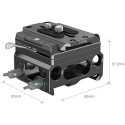 SmallRig 3067 Baseplate Magnesio Doble Abrazadera 15mm | Compra SmallRig 3067 | Precio Baseplate Magnesio 15mm | baseplate magne