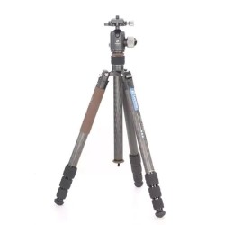 Leofoto Trípode Urban LX-324CT + Rótula XB-38 | trípode de viaje | trípode de carbono | trípode de carbono compacto para viaje