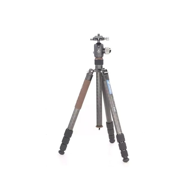 Leofoto Trípode Urban LX-324CT + Rótula XB-38 | trípode de viaje | trípode de carbono | trípode de carbono compacto para viaje