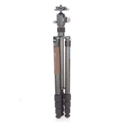 Leofoto Trípode Urban LX-324CT + Rótula XB-38 | trípode de viaje | trípode de carbono | trípode de carbono compacto para viaje