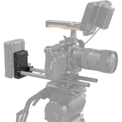 SmallRig 3498 Plato V-Mount Doble Abrazadera Varillas 15mm | plato v-mount | soporte bateria vmount