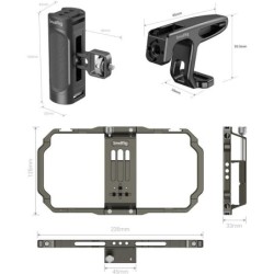 SmallRig 3155B Kit Rig Handle Video Universal Móvil | Compra SmallRig 3155B | Precio Kit Rig Móvil Video | kit rig handle video 