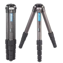 Leofoto Trípode Ranger LS-365C | Trípode de Carbono | Trípode para Cámara DSLR | Trípode Profesional Ligero y Resistente