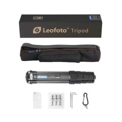 Leofoto Trípode Ranger LS-365C | Trípode de Carbono | Trípode para Cámara DSLR | Trípode Profesional Ligero y Resistente