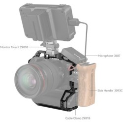 SmallRig 3464B Cage Canon R5 R5C R6 con Grip Batería BG-R10 | Compra SmallRig 3464B | Precio Cage Canon R5 Grip BG-R10 | cage ca