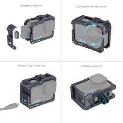 SmallRig 3084C Cage GoPro Hero 13 12 11 10 9 Negro | Compra SmallRig 3084C | Precio Cage GoPro Hero Negro | cage gopro hero 13 1