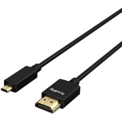 SmallRig 3042B Cable Micro HDMI Tipo D a HDMI Tipo A 4K 35cm | Compra SmallRig 3042B | Precio Cable Micro HDMI Ultra Slim 35cm |