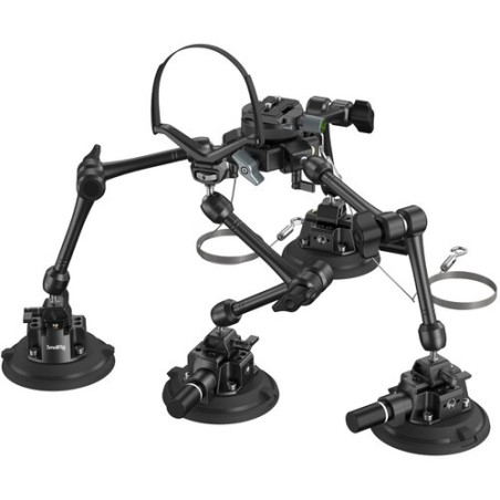 SmallRig 3565B Kit All in One 4 Brazos Ventosas SC-15K | Compra SmallRig 3565B | Precio Kit Ventosas Cámara Vehículo | kit all i