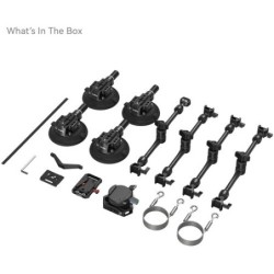 SmallRig 3565B Kit All in One 4 Brazos Ventosas SC-15K | Compra SmallRig 3565B | Precio Kit Ventosas Cámara Vehículo | kit all i
