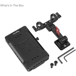 SmallRig 3204B Placa V-Mount Doble Abrazadera 15mm Brazo Ajustable | Compra SmallRig 3204B | Precio Placa V-Mount Brazo Ajustabl