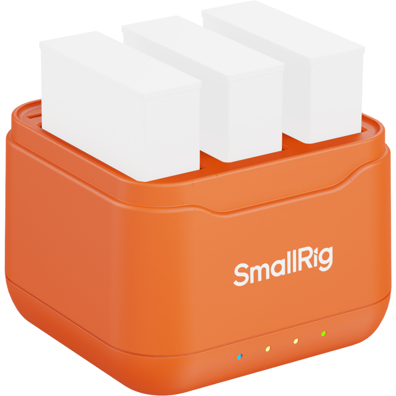 SmallRig 5921 Cargador 3 Canales Baterías DJI Action 6 Action 5 Pro Osmo 360 | Compra SmallRig 5921