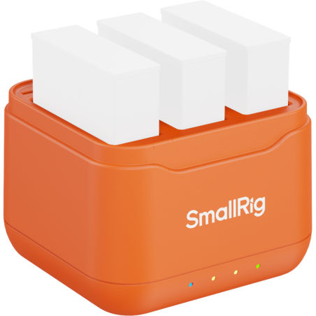 SmallRig 5921 Cargador 3 Canales Baterías DJI Action 6 Action 5 Pro Osmo 360 | Compra SmallRig 5921