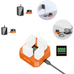 SmallRig 5749 Cargador 4 Canales Baterías Sony NP-FW50 | Compra SmallRig 5749 | Precio SmallRig 5749