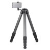 Leofoto Trípode Ranger LS-364C | Trípode de Carbono | Trípode para Cámara DSLR | Trípode de Viaje Ligero y Resistente