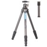 Leofoto Trípode Ranger LS-224C + Rótula LH-25 | trípode de carbono | trípode de viaje