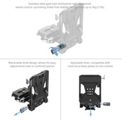 SmallRig 5315 Kit Pro Placa Montaje V-Mount con Plato Tipo Arca | Compra SmallRig 5315 | Precio SmallRig 5315