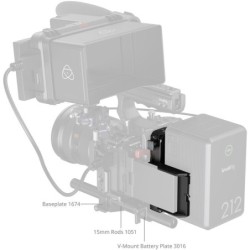 SmallRig 5228 Placa Montaje Batería V-Mount | Compra SmallRig 5228 | Precio SmallRig 5228