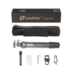 Leofoto Trípode Ranger LS-224C + Rótula LH-25 | trípode de carbono | trípode de viaje
