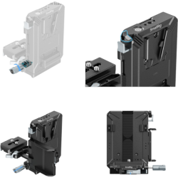 SmallRig 5227 Kit Placa Montaje V-Mount con Placa Ajustable Tipo Arca | Compra SmallRig 5227 | Precio SmallRig 5227