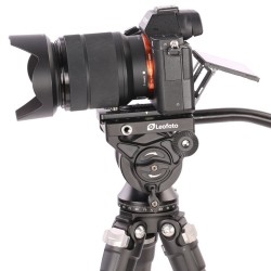 Leofoto Rótula Fluida para Video BV-10 | Rótula de Video Leofoto con Movimiento Suave