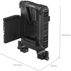 SmallRig 5226 Kit Placa Montaje V-Mount para Varillas 15mm | Compra SmallRig 5226 | Precio SmallRig 5226