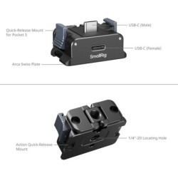 SmallRig 5376 Placa Adaptadora de Batería para DJI Osmo Pocket 3 | Compra SmallRig 5376 | Precio SmallRig 5376