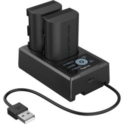 SmallRig 5409 Kit Cargador Doble USB Pantalla Inteligente 2 Baterías Canon LP-E6P | Compra SmallRig 5409