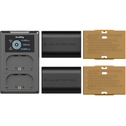 SmallRig 5409 Kit Cargador Doble USB Pantalla Inteligente 2 Baterías Canon LP-E6P | Compra SmallRig 5409