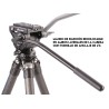 Leofoto Rótula Fluida para Video BV-10 | Rótula de Video Leofoto con Movimiento Suave