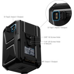 SmallRig 4985 X221 Batería V-Mount X-Touch Smart Triple-Proof 221Wh | Compra SmallRig 4985 | Precio SmallRig 4985