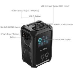 SmallRig 4984 X99 Batería V-Mount X-Touch Smart Triple-Proof 6800mAh 99Wh | Compra SmallRig 4984 | Precio SmallRig 4984