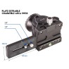 Leofoto Rótula Fluida para Video BV-10 | Rótula de Video Leofoto con Movimiento Suave