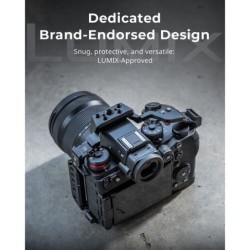 SmallRig 5147 Cage Panasonic Lumix S1R II S5II S5IIX G9II con Grip Batería DMW-BG1 DMW-BG2 | Compra SmallRig 5147