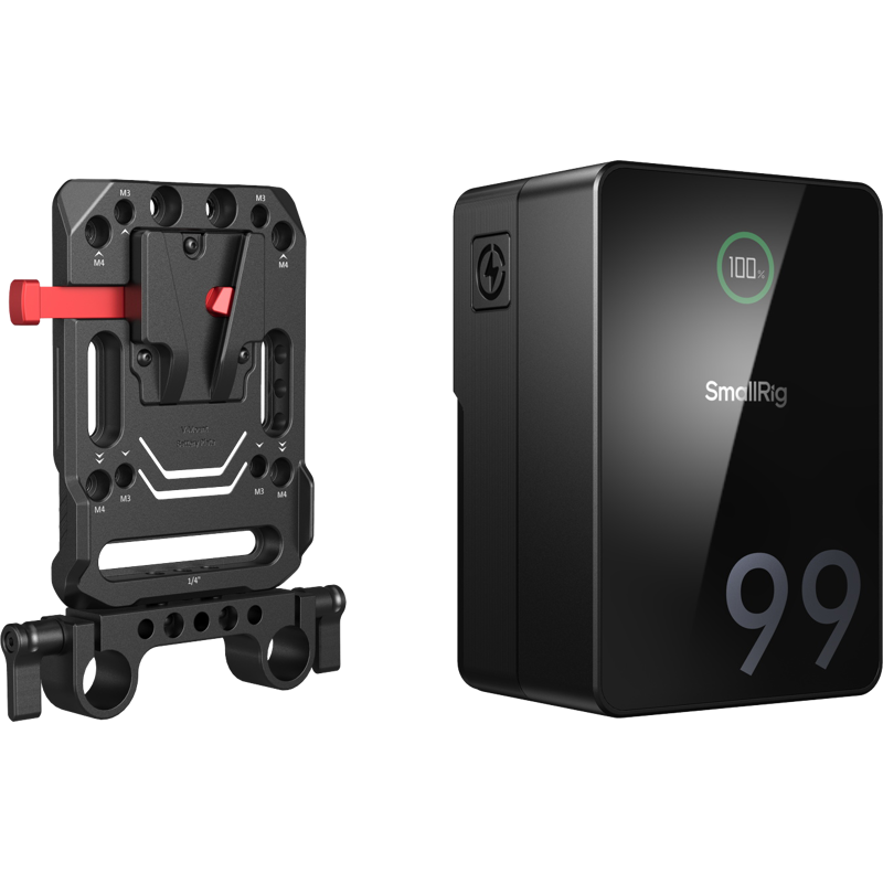 SmallRig 5047 Kit Batería VB99 Pro Mini V-Mount con Placa Montaje Varillas 15mm | Compra SmallRig 5047 | Precio SmallRig 5047