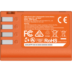 SmallRig 4979 Batería Panasonic DMW-BLK22 USB-C 2520mAh 18.15Wh Naranja | Compra SmallRig 4979 | Precio SmallRig 4979