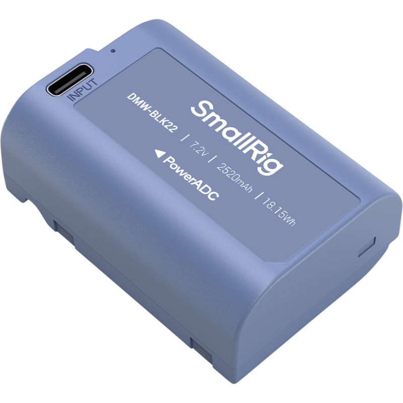 SmallRig 4906 Batería Panasonic DMW-BLK22 USB-C 2520mAh 18.15Wh Azul | Compra SmallRig 4906 | Precio SmallRig 4906