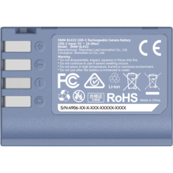 SmallRig 4906 Batería Panasonic DMW-BLK22 USB-C 2520mAh 18.15Wh Azul | Compra SmallRig 4906 | Precio SmallRig 4906