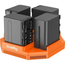 SmallRig 4834 Kit Cargador 4 Canales y 4 Baterías Sony NP-F970 | Compra SmallRig 4834 | Precio SmallRig 4834