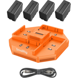 SmallRig 4834 Kit Cargador 4 Canales y 4 Baterías Sony NP-F970 | Compra SmallRig 4834 | Precio SmallRig 4834