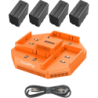 SmallRig 4834 Kit Cargador 4 Canales y 4 Baterías Sony NP-F970 | Compra SmallRig 4834 | Precio SmallRig 4834