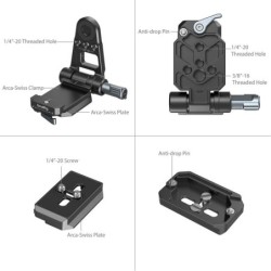 SmallRig 4696 Kit Adaptador Batería Sony NP-F con Mounting Plate para Cámaras Mirrorless | Compra SmallRig 4696 | Precio SmallRi