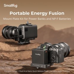 SmallRig 4696 Kit Adaptador Batería Sony NP-F con Mounting Plate para Cámaras Mirrorless | Compra SmallRig 4696 | Precio SmallRi