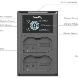 SmallRig 3820B Kit 2 Baterías Nikon EN-EL15 y Cargador Doble USB | Compra SmallRig 3820B | Precio SmallRig 3820B