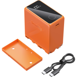 SmallRig 4576 Batería Sony NP-F970 USB-C 10500mAh 76.65Wh Naranja | Compra SmallRig 4576 | Precio SmallRig 4576
