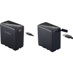 SmallRig 4469 Batería Sony NP-F970 con Carga USB-C Negro | Batería NP-F970 USB-C | Batería NP-F970 Negra