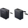SmallRig 4469 Batería Sony NP-F970 con Carga USB-C Negro | Batería NP-F970 USB-C | Batería NP-F970 Negra