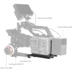 SmallRig 4323 Kit Placa Montaje V-Mount para Cámaras de Cine Pequeñas | Compra SmallRig 4323 | Precio SmallRig 4323