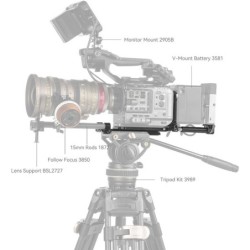 SmallRig 4323 Kit Placa Montaje V-Mount para Cámaras de Cine Pequeñas | Compra SmallRig 4323 | Precio SmallRig 4323