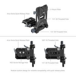 SmallRig 4064B Sistema Compacto de Montaje para Batería V-Mount | Compra SmallRig 4064B | Precio SmallRig 4064B